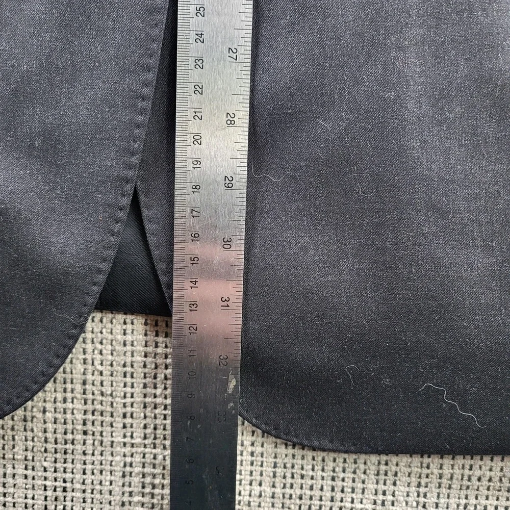 Saks Fifth Avenue‎ Blazer Mens 44R Gray Wool Loro Piana Super 130s Sport Coat